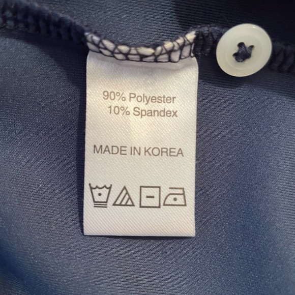 The Greenbrier’s Private Golf Course The Snead Fennec Men's Blue Polo Shirt (Lg) - Picture 11 of 12